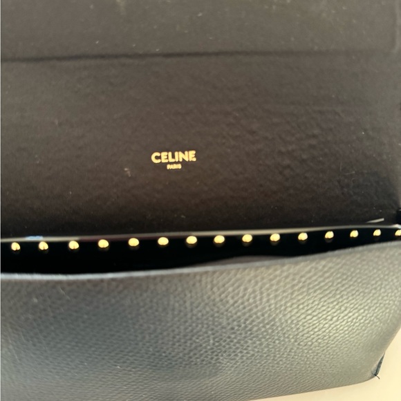 Celine CL4001is Sunglasses Black Gold Dots EUC - Picture 12 of 13